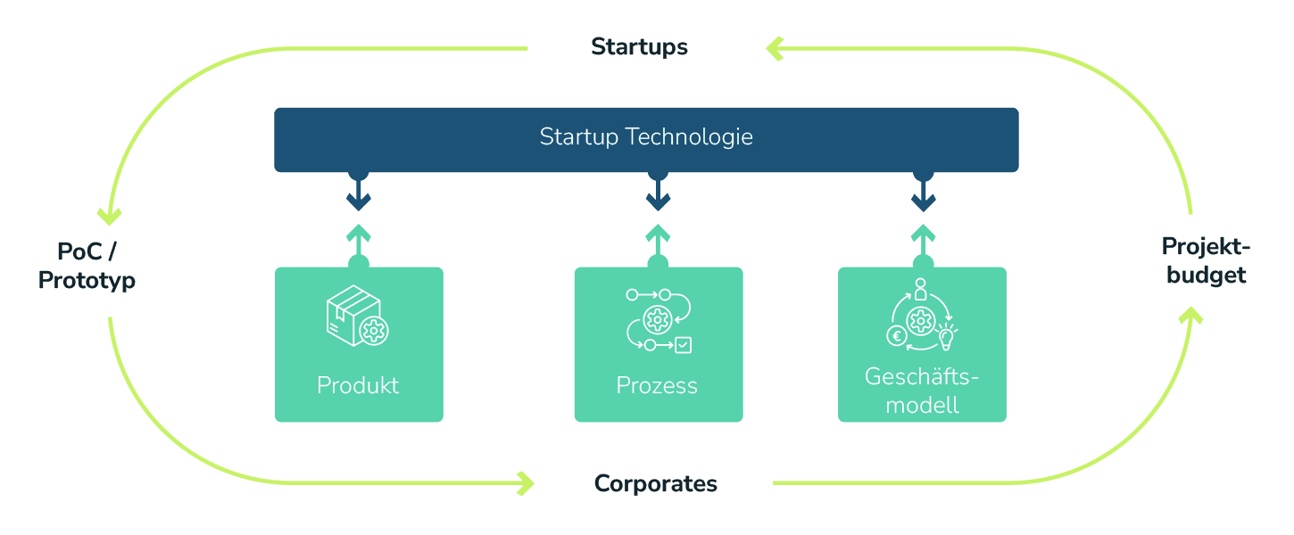 Grafik Was Ist Das Venture Client Modell
